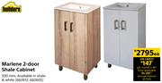 Builders 500 mm Marlene 2-Door Shale Cabinet- Each