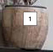 Ter Steege Emmy Brown Pot- 180 mm x 160 mm