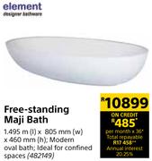 Element Free-Standing Maji Bath
