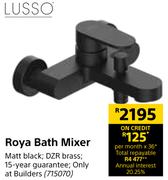 Lusso Roya Bath Mixer