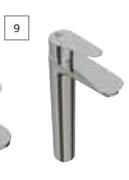 Cobra Raised Basin Mixer