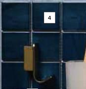 Mosaic Classic Ceramic Tiles (Yale Blue) 480mm x 480mm-Per pk