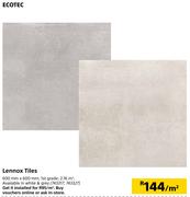 Ecotec Lennox Tiles-600mm x 600mm Per sqm