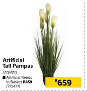 Artificial Reeds In Baskets