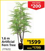 1.6m Artificial Fern Tree