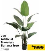2m Artificial Travelers Banana Tree
