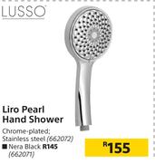 Lusso Liro Pearl Hand Shower Nera Black