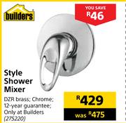 Builders Style Shower Mixer