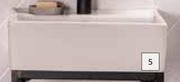 Lusso Rory Guest Basin Combo White