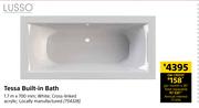 Lusso Tessa Built In Bath-1.7m x 700mm