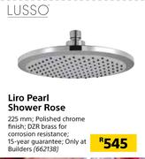 Lusso Liro Pearl Shower Rose