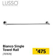 Lusso Bianco Single Towel Rail