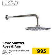 Lusso Savio Shower Rose & Arm