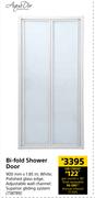 Aqua Dior Bi-Fold Shower Door-900mm x 1.85m