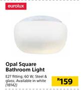 Eurolux Opal Square Bathroom Light