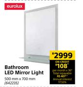 Eurolux Bathroom LED Mirror Light-500mm x 700mm