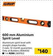 Grip 1m Aluminium Spirit Level