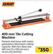 Grip 400mm Tile Cutting Machine