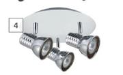 Designhouse 3 Light Round Spotlight Range