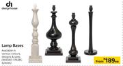 Designhouse Lamp Bases-Each