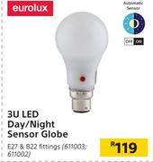 Eurolux 3U LED Day/ Night Sensor Globe