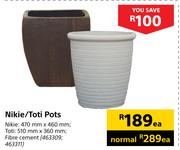 Nikie/Toti Pots-Each