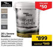Fired Earth Severe Weather-20L