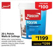 Plascon Polvin Walls & Ceilings-20L
