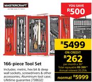 Mastercraft 166 Piece Tool Set