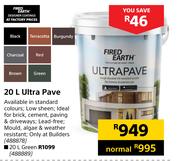 Fired Earth Ultra Pave Green-20L