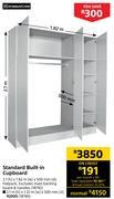 Home & Kitchen Standard Built In Cupboard-2.1 (h) x 1.82m (w) x 500mm (d)