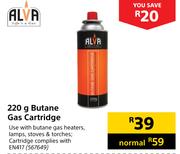 Alva 220g Butane Gas Cartridge