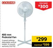 Goldair 400mm Pedestal Fan