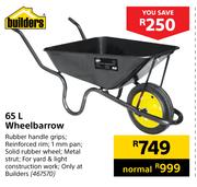 Builders 65L Wheelbarrow