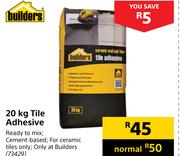 Builders Tile Adhesive-20Kg