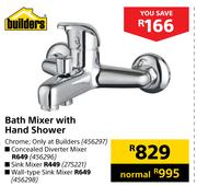 Builders Wall Type Sink Mixer