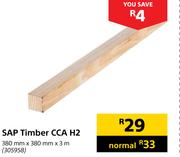 SAP Timber CCA H2-380mm x 380mm x 3m