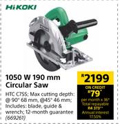Hikoki 1050W 190mm Angle Grinder