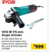 Ryobi 1010W 115mm Angle Grinder