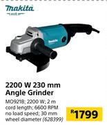 Makita 2200W 230mm Angle Grinder