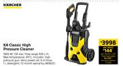 Karcher K4 Classic High Pressure Cleaner