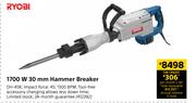 Ryobi 1700W 30mm Hammer Breaker DH-45K