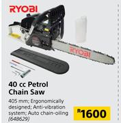 Ryobi 40cc Petrol Chain Saw