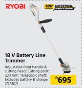 Ryobi 18V Battery Line Trimmer