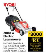 Ryobi 2000W Electric Lawnmower