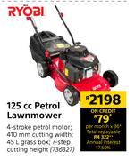 Ryobi 125cc Petrol Lawnmower