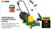 Trimtech 1500W Mower & 650W Trimmer Combo