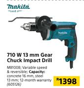 Makita 710 W 13mm Gear Chuck Impact Drill M8100B