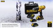 DeWalt 18V 13mm Li-Ion Hammer Drill Driver DCD77653-ZA