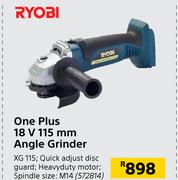 Ryobi One Plus 18V 115mm Angle Grinder XG 115